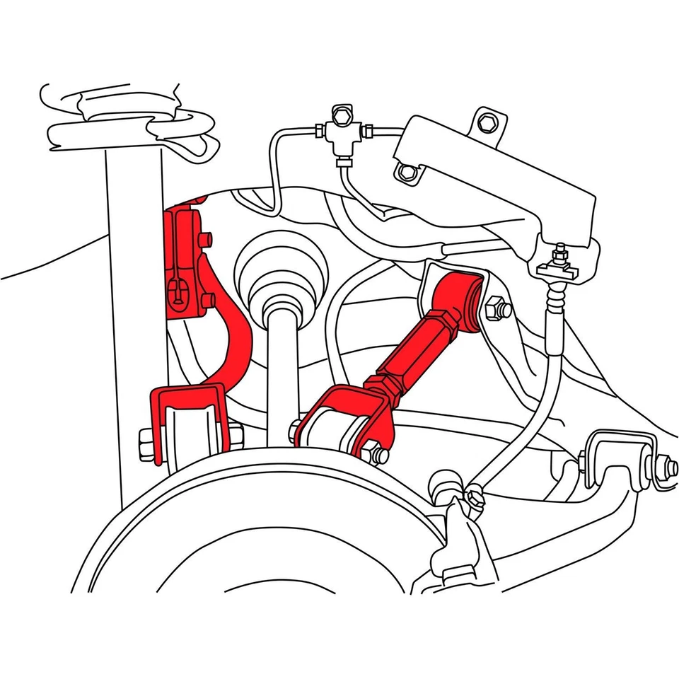 Kit de cambagem de alinhamento SPC Performance 67776 traseira para 95-98 Nissan 240SX - Imagem 1 de 4