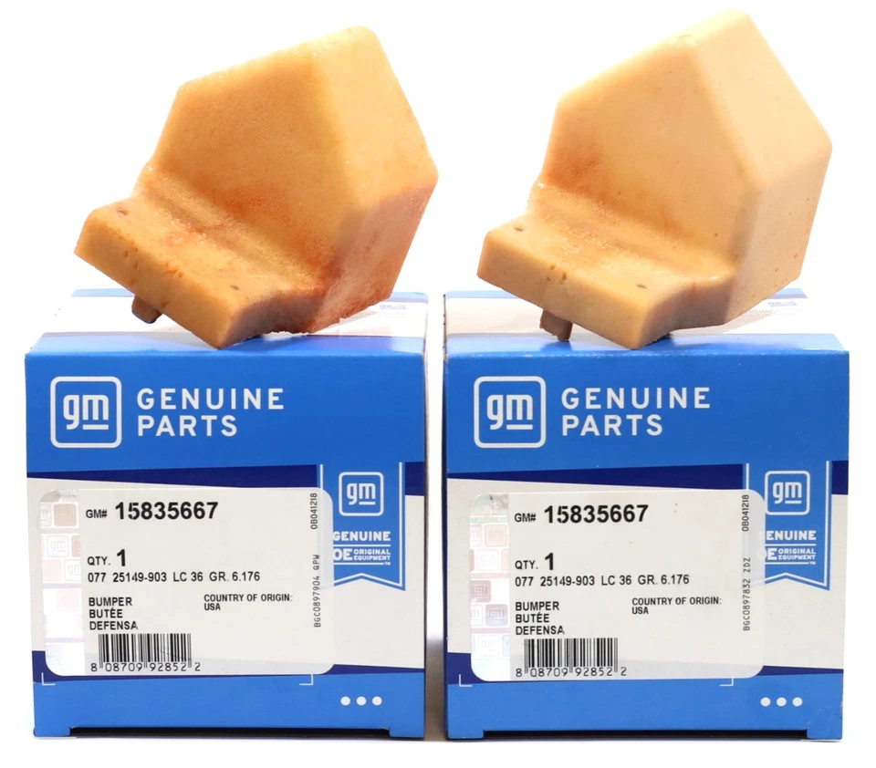 Genuine GM 15835667 Front Jounce Bump Stops x2 2001-2010 Duramax LB7 LLY LBZ LMM - Image 1 of 4