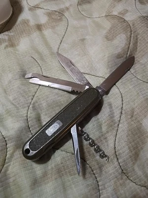 Navaja suiza VICTORINOX Suiza modelo MAUSER 3 hojas inoxidable ¡RARA BONITA! Foto 1 de 4