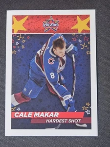 24-25 Topps Cale Makar All Star Skills Sticker 🚨🚨🚨 Colorado Avalanche  - Foto 1 di 2