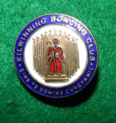 Vintage Kilwinning B.C. Badge - Image 1 of 2
