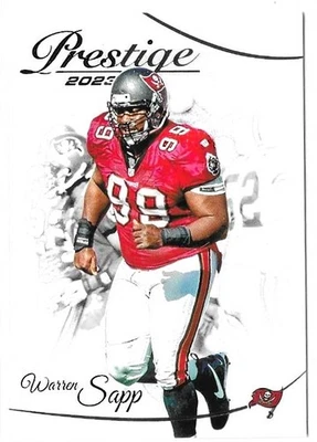 2023 Panini Prestige - Warren Sapp #281 Tampa Bay Buccaneers NFL - Image 1 of 2