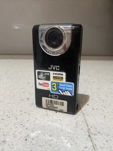 JVC Picsio GC-FM2YU Digital Palm Camcorder,Camera - 1080p HD, Touchscreen - Picture 1 of 7