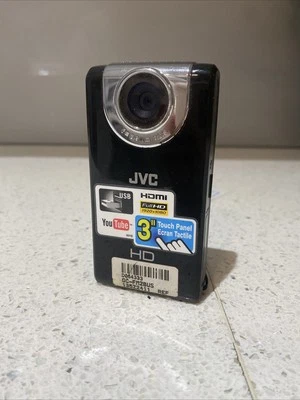 JVC Picsio GC-FM2YU Digital Palm Camcorder,Camera - 1080p HD, Touchscreen - Image 1 of 4