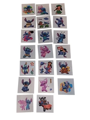 20X Disney Stitch Temporary Tattoos Children Birthday Party Bag Filler