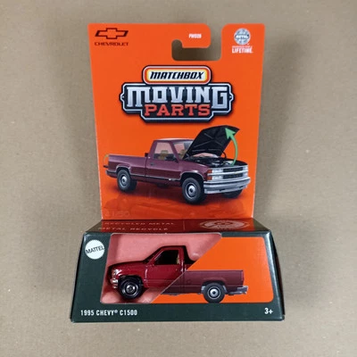 Matchbox Moving Parts 1995 Chevy C1500 Red 2025 - Image 1 of 2
