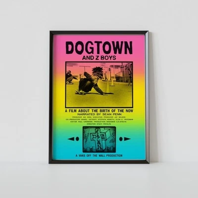 Dogtown and Z-Boys Movie Poster Skateboard Surfer Gift Wall Decor