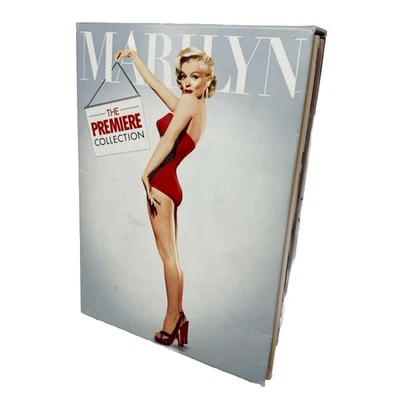Marilyn Monroe Premiere Collection Complete DVD Box Set 17 Films 1950 - 1961 VGC - Imagem 1 de 4