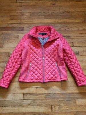 Marc New York Andrew Marc Light Puffer Jacket Coral Color Size M/L - Image 1 of 4