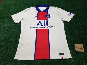 Men's Adult NIKE PARIS SAINT GERMAIN Accor Live Football Futbol Soccer M Medium - Picture 1 of 10