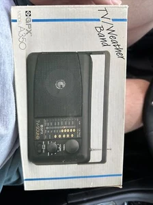 GPX Multi-Band Radio Model A350. AM/FM/TV/Weather Band Brand New In Box Vintage - Picture 1 of 10