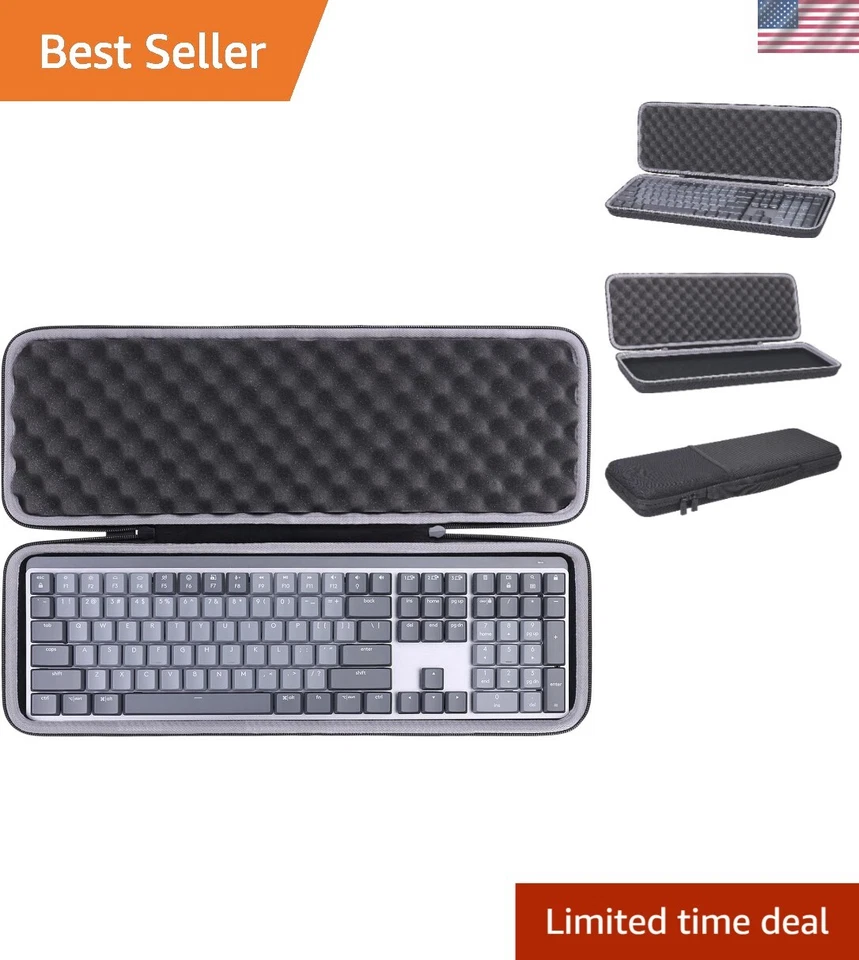 Lightweight Protective Case for Logitech Mechanical Keyboard - Storage Included - Image 1 of 4