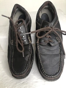 Bass Denville Work Shoes Mens BROWN Oxford Lace Up Size 11M GOOD. - Picture 1 of 13