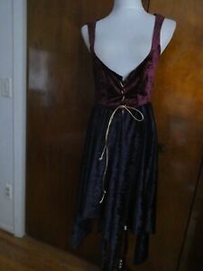 California Costume Collections Navy/Burgundy Halloween Dress Size Adult Large