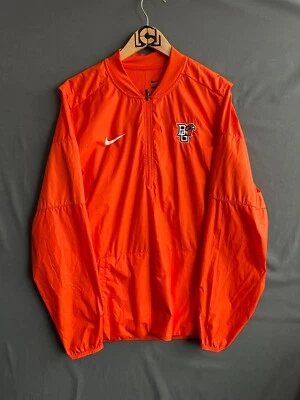 Chaqueta cortavientos Nike Bowling Green Falcons para hombre mediana naranja NCAA College Foto 1 de 4