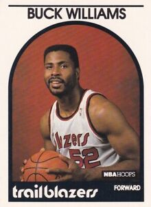 1989-90 NBA Hoops #315 Buck Williams Portland Trail Blazers