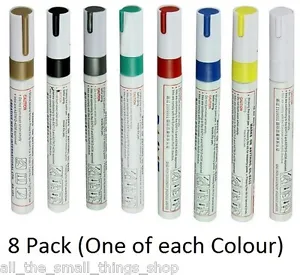 Permanent Universal Oil Paint Marker Pen for Rubber Glass Metal Tyres Bin Number - 第 1 张/共 16 张