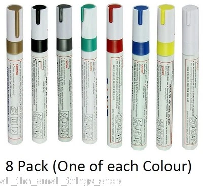 Permanent Universal Oil Paint Marker Pen for Rubber Glass Metal Tyres Bin Number