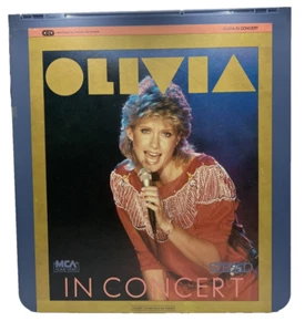 Olivia In Concert CED RCA SelectaVision Videodisc (1982) Olivia Newton-John - Picture 1 of 2