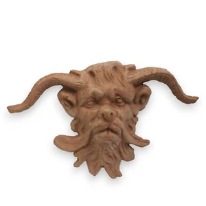 Maschera Diavolo in Terracotta Italiana Decorazione a Parete 26x20cm - Picture 1 of 1