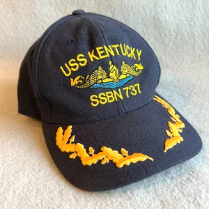 US Navy Snapback Mütze USS Kentucky SSBN 737 Herren bestickt U-Boot Delfine - Bild 1 von 9
