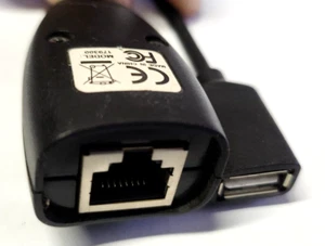 MANHATTAN Cavo USB rete Adattatore usb gigabit ethernet 179300 line extender #E - Afbeelding 1 van 5