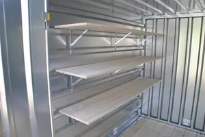 Systafex Regalsystem Regale für Materialcontainer Container 200cm x 40cm - Bild 1 von 6