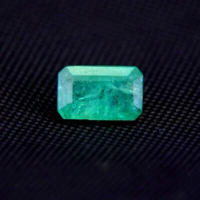 SHOLA Echt 1,18 Ct Natürlicher Grün Smaragd aus Brasilien - Bild 1 von 4