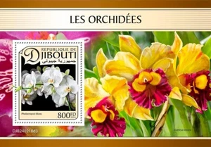 2025 04 - DJIBOUTI - ORCHIDS  III          1V  complet set    MNH ** - Picture 1 of 1