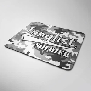Junglist Soldier Mouse Mat Computer Laptop Drum & Bass Jungle Music Producer GB - Picture 1 of 1