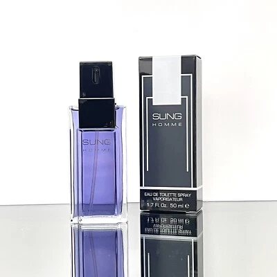 Sung Homme por Alfred Sung Colonia Hombres 1.7oz-50ml EDT Spray FÓRMULA DE COLECCIÓN (BN22 Foto 1 de 3