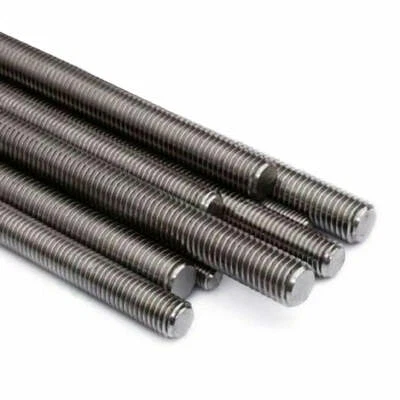 DH & JS TRADING Steel Threaded Screwed Rod BZP Full Thread Bars Studding Bar 300mm M6-M12