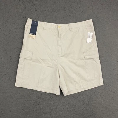 Pantalones Cortos Nautica Explorer Para Hombre Talla 44 Beige Claro Bolsillos de Carga Exterior Informales Foto 1 de 4