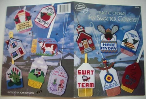 Fly Swatter covers plastic canvas pattern booklet - Picture 1 of 2