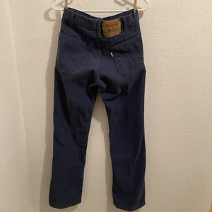 Vintage 80’s levis 517 Blue corduroy pants Size 29x32 Made In USA - Picture 1 of 5