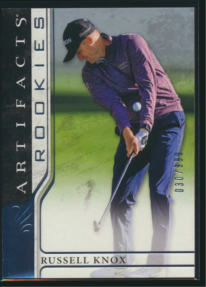 2021 Upper Deck Artifacts Golf PGA SP Rookies RC #63 Russell Knox 030/999 - Image 1 of 1