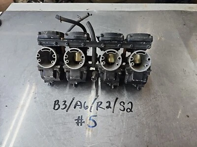 1982 82 KAWASAKI KZ 1000 CARBURADOR CONJUNTO - Imagem 1 de 4