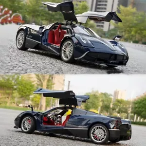 1:18 Pagani Huarya Roadster Diecast Model Car Collectible Sound&Light Toy NEW - Picture 1 of 8