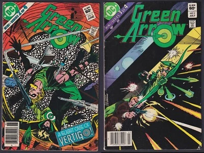 Green Arrow 2 and 3 (1983) Bronze-age lot of 2 DC Comic - Image 1 of 4