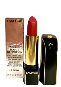 Lancome L' Absolu Rouge Definition  Lipstick  ~ 285 Le Sepia NIB - Picture 1 of 1