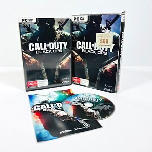 Call of Duty Black Ops (PC Game) Collectors Box Edition VGC