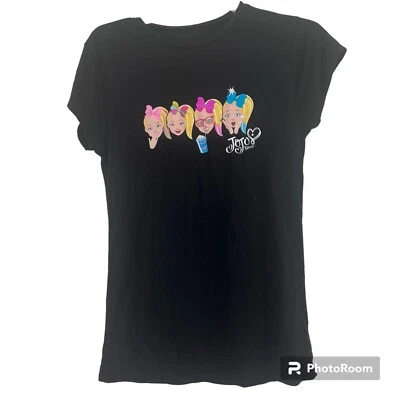 Camiseta Nickelodeon JoJo Siwa Negra Niñas Talla XL (14/16) Foto 1 de 4