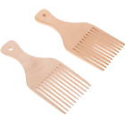  Lotus Wood Oil Comb Hair Styling Accessories Afro Pick Lift
