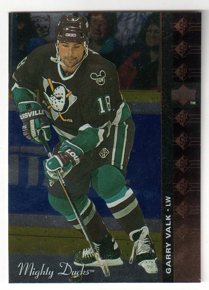1994-95 Upper Deck SP Inserts #SP-3 GARRY VALK CARD! MIGHTY DUCKS - Image 1 of 1