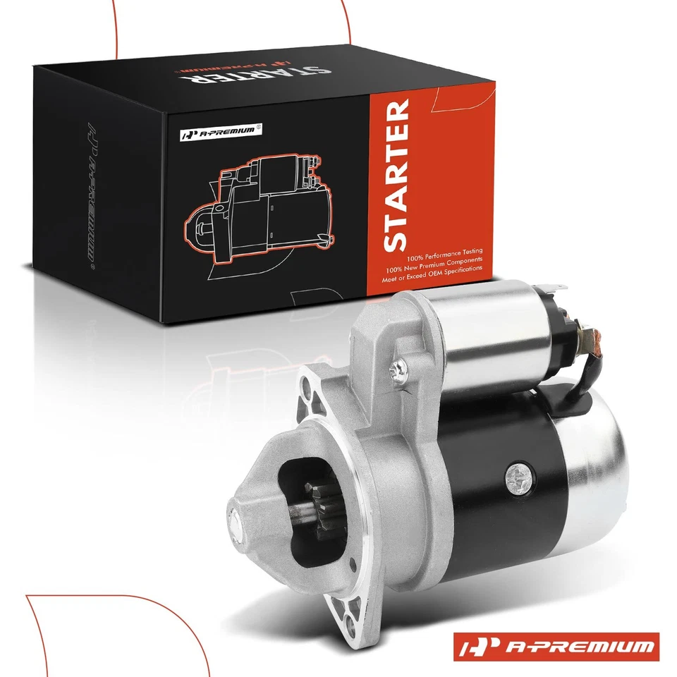 Nuevo motor de arranque para Datsun 510 200SX Nissan 720 D21 0.8/0.9KW 12V CW 8 dientes Foto 1 de 4