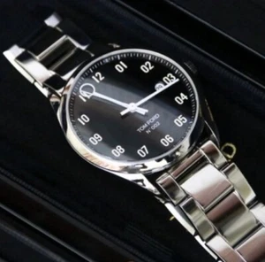 Tom Ford Watch 002 40mm Stainless Steel Automatic Excellent/unused . - Picture 1 of 12