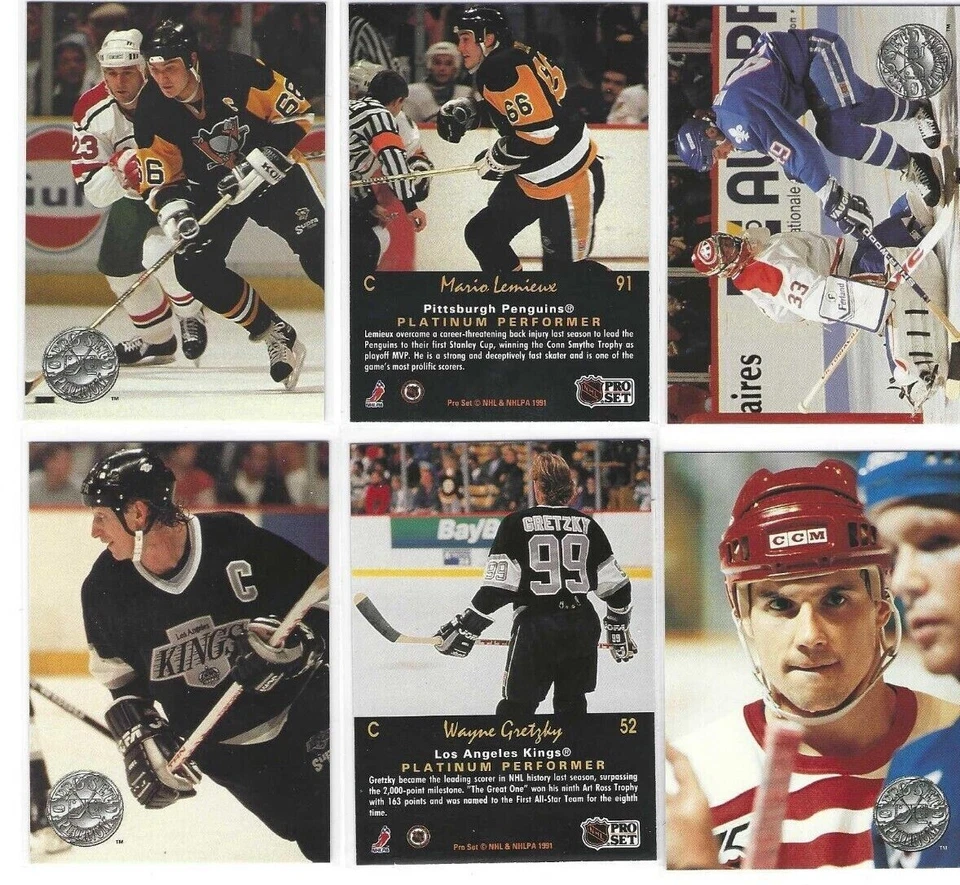 1991-92 Pro Set Platinum Hockey singles - Volume Pricing! - Image 1 of 1