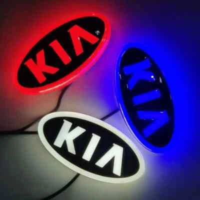 Coche 4D LED emblema insignia trasera luz emblema lámpara trasera decoración para KIA K5 - Imagen 1 de 4