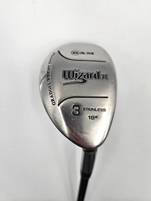 RAM Wizard II 18° 3 Hybrid, Regular Flex Graphite Shaft - Image 1 of 4