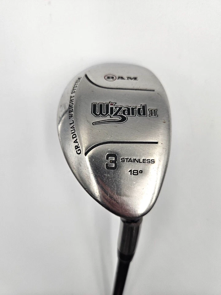 RAM Wizard II 18° 3 Hybrid, Regular Flex Graphite Shaft - Image 1 of 4